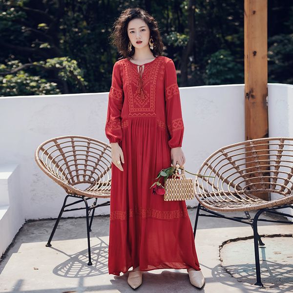 beach dress bigger sizes bohemia fat mm seaside resort long-sleeved red nation wind dress, Black;gray
beach dress bigger sizes bohemia fat mm seaside resort long-sleeved red nation wind dress, Black;gray