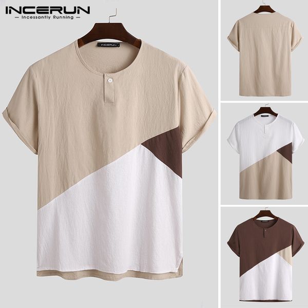 summer patchwork men t shirt cotton short sleeve streetwear o neck breathable casual tee harajuku 2020 camiseta incerun 3xl, White;black
summer patchwork men t shirt cotton short sleeve streetwear o neck breathable casual tee harajuku 2020 camiseta incerun 3xl, White;black