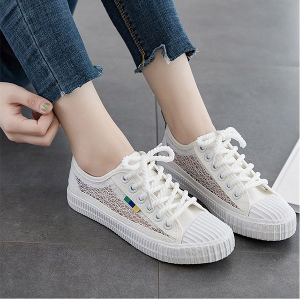 women summer flat hollow out shoes canvas lace up breathable ladies vulcanized board shoes comfortable soft walking fashion 2019, Black
women summer flat hollow out shoes canvas lace up breathable ladies vulcanized board shoes comfortable soft walking fashion 2019, Black
