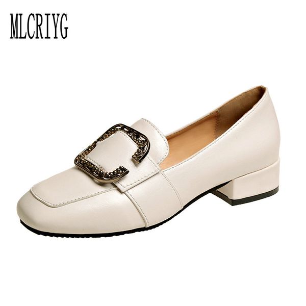 2019 new women 's mature pumps high heels spring oxford pu leather rain shoes woman office ladies formal metal buckle footwear, Black;white
2019 new women 's mature pumps high heels spring oxford pu leather rain shoes woman office ladies formal metal buckle footwear, Black;white