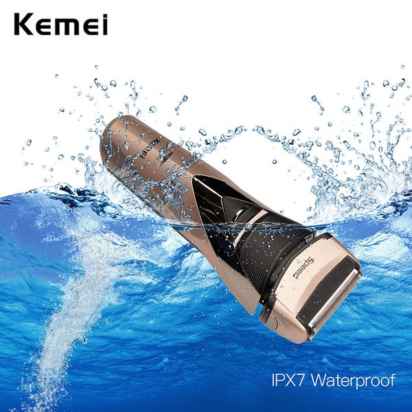 kemei electric shaver men washable shaving clippers beard trimmer rechargeable male household one blade razor km-8102
kemei electric shaver men washable shaving clippers beard trimmer rechargeable male household one blade razor km-8102