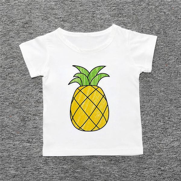 new release of the latest 2019 summer t-shirt kids pineapple fruit print girls t-shirt kawaii's round neck boys, Blue
new release of the latest 2019 summer t-shirt kids pineapple fruit print girls t-shirt kawaii's round neck boys, Blue