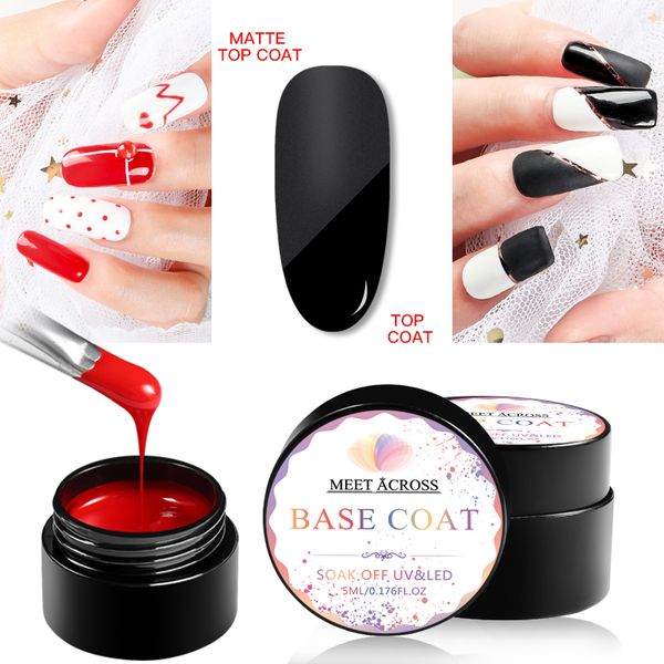 meet across base and coat gel nail polish set uv 5ml transparent soak off primer gel polish lacquer nail art manicure, Red;pink
meet across base and coat gel nail polish set uv 5ml transparent soak off primer gel polish lacquer nail art manicure, Red;pink