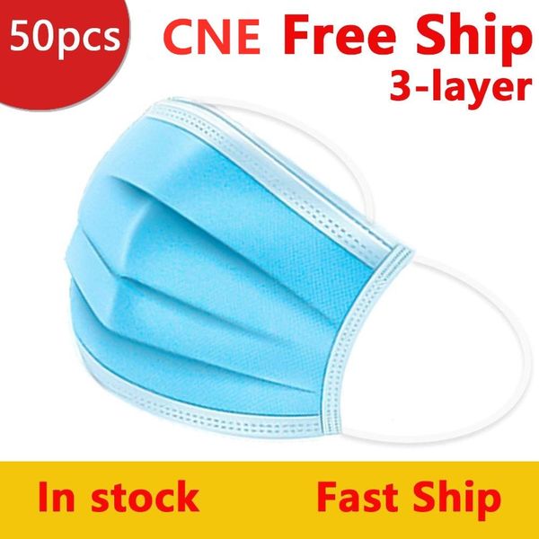 face cne disposable mask 50pcs 3-layer mask masque jetable mask with earloop mouth face sanitary masks in stock, Blue
face cne disposable mask 50pcs 3-layer mask masque jetable mask with earloop mouth face sanitary masks in stock, Blue