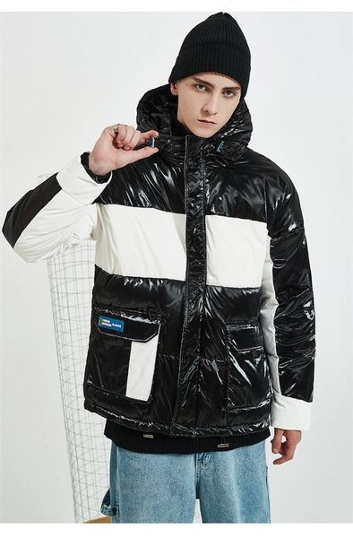 designer parkas fashion winter bright surface mens down thick warm loose hooded jacket new arrival mens, Black
designer parkas fashion winter bright surface mens down thick warm loose hooded jacket new arrival mens, Black