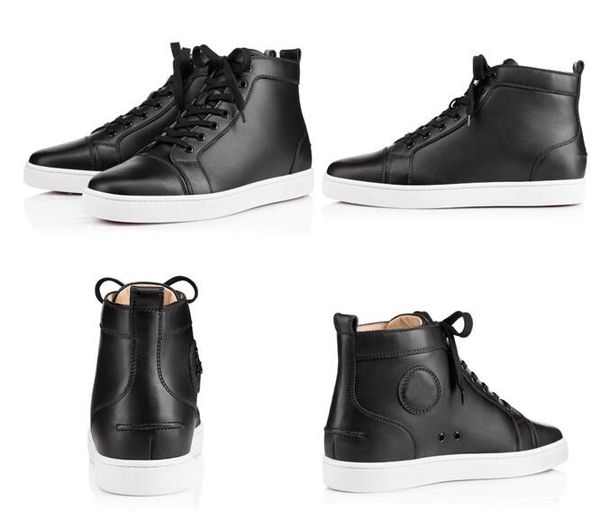 classic high red bottom sneakers for men luxury black leather fashion casual outdoor men womens shoes designer leisure big size 35-47
classic high red bottom sneakers for men luxury black leather fashion casual outdoor men womens shoes designer leisure big size 35-47