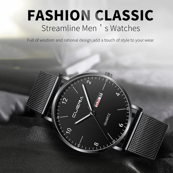 men's casual business watches stainless steel mesh band magnetic wrist watch simple quartz watch male clock horloges mannen#y, Slivery;brown
men's casual business watches stainless steel mesh band magnetic wrist watch simple quartz watch male clock horloges mannen#y, Slivery;brown