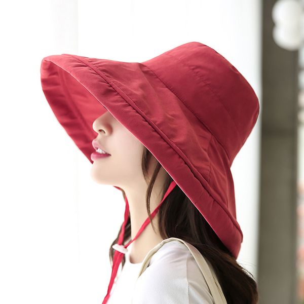 women sun hat fashionable super wide brim fold bucket cap fedoras beach wedding summer solid color floppy sun hats +rope, Blue;gray
women sun hat fashionable super wide brim fold bucket cap fedoras beach wedding summer solid color floppy sun hats +rope, Blue;gray