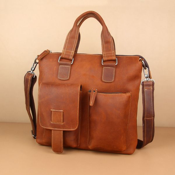 mad horse leather antique leather men's bag business fashion men put up handbags fashion single shoulder satchel multifunction
mad horse leather antique leather men's bag business fashion men put up handbags fashion single shoulder satchel multifunction