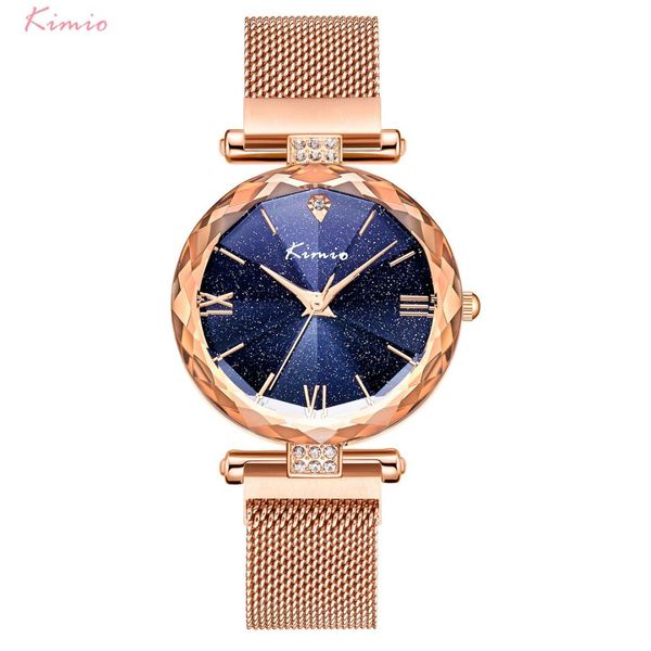 kimio fashion women dress watch quartz wristwatch stainless steel mesh belt watch luxury starry sky watches, Slivery;brown
kimio fashion women dress watch quartz wristwatch stainless steel mesh belt watch luxury starry sky watches, Slivery;brown