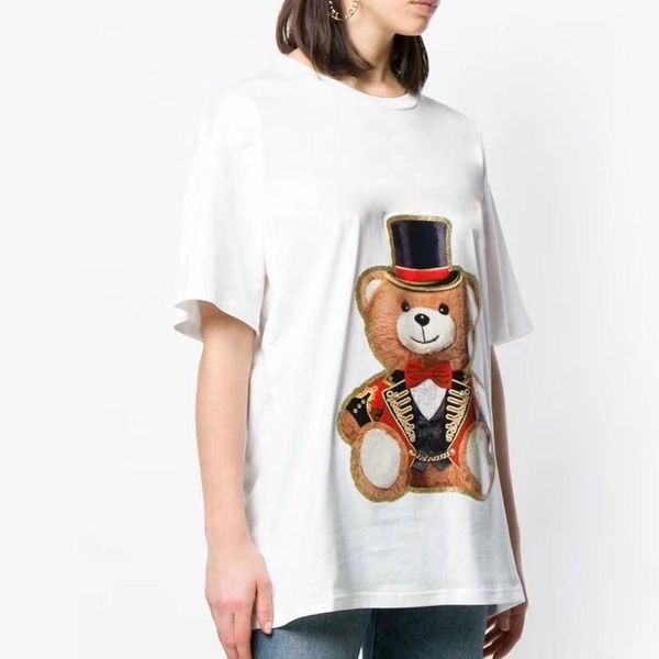 19ss new роскошная футболка мультфильм медведь printed лето мужчины женщины скейтборд street короткими рукавами повседневный простой белый t, White;black
19ss new роскошная футболка мультфильм медведь printed лето мужчины женщины скейтборд street короткими рукавами повседневный простой белый t, White;black