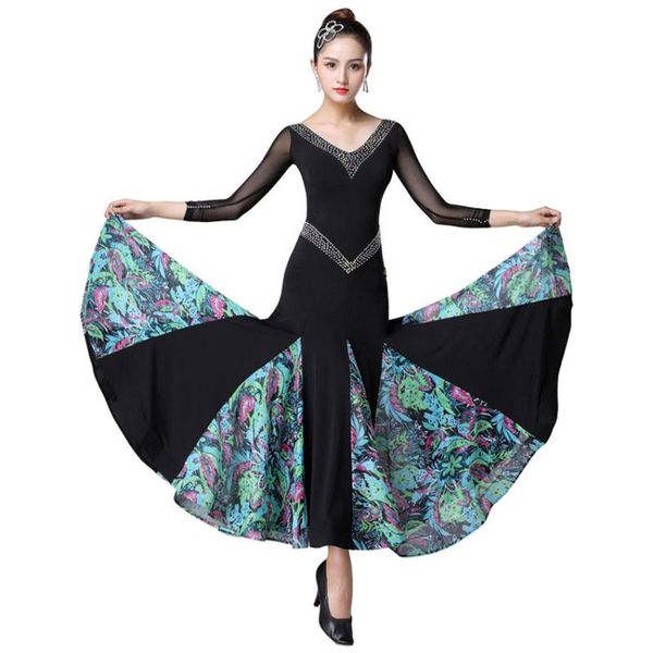 crysta tango dresses for women long sleeve modern waltz tango smooth ballroom dance dress standard ballroom dress, Black;red
crysta tango dresses for women long sleeve modern waltz tango smooth ballroom dance dress standard ballroom dress, Black;red