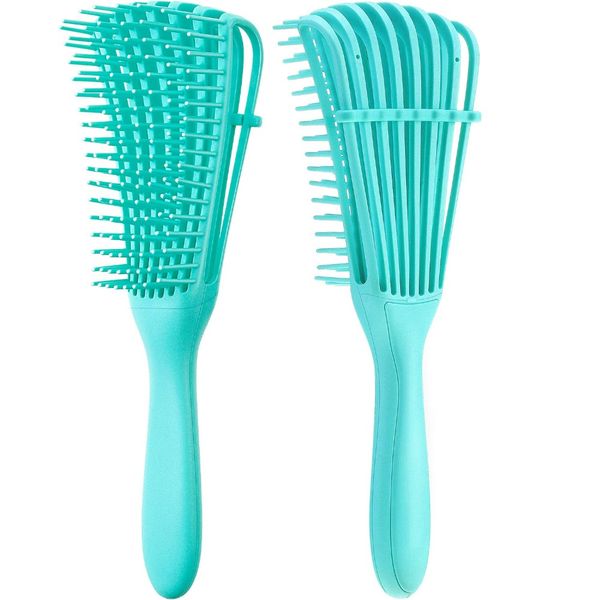 5pcs/set hair brush scalp massage comb detangle hairbrush wet curly health care comb for salon hairdressing styling tool, Silver
5pcs/set hair brush scalp massage comb detangle hairbrush wet curly health care comb for salon hairdressing styling tool, Silver