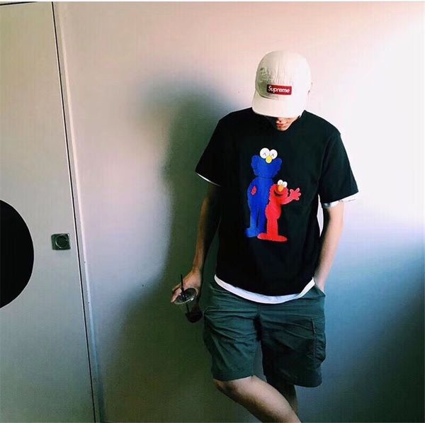 новая мужская мода дизайнер футболки лета женщин kaws улица сезам марка оон футболка унисекс топы люкс классический tops tee, White;black
новая мужская мода дизайнер футболки лета женщин kaws улица сезам марка оон футболка унисекс топы люкс классический tops tee, White;black