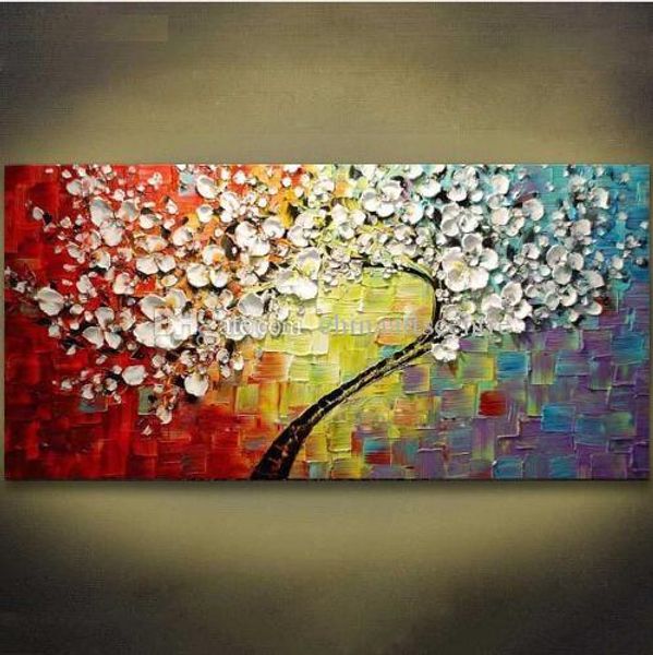 va. handpainted abstract colorful flower tree art oil painting on canvas wall art palette knife painting for home deco l41
va. handpainted abstract colorful flower tree art oil painting on canvas wall art palette knife painting for home deco l41