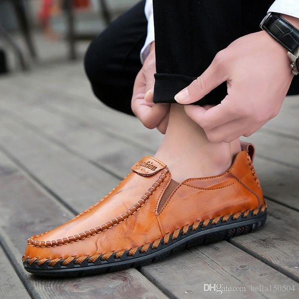 genuine leather male shoes suede loafer official shoes gentle mens travel walk shoe casual comfort breath shoes for men good quality, Black
genuine leather male shoes suede loafer official shoes gentle mens travel walk shoe casual comfort breath shoes for men good quality, Black