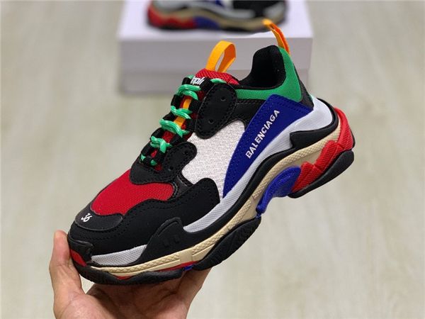 fast delivery paris brand high version women's shoes luxury design platform casual men's shoes increase couples triple s sneakers, Black
fast delivery paris brand high version women's shoes luxury design platform casual men's shoes increase couples triple s sneakers, Black