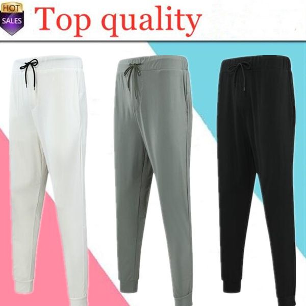 2020 new men's pants, material pants, Black;white