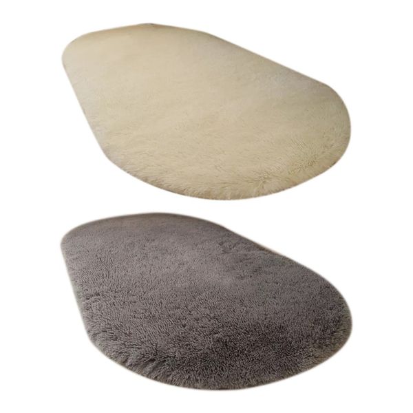 ellipse soft faux sheepskin fur chair cushion area rugs for bedroom floor shaggy silky plush carpet white bedside mat
ellipse soft faux sheepskin fur chair cushion area rugs for bedroom floor shaggy silky plush carpet white bedside mat