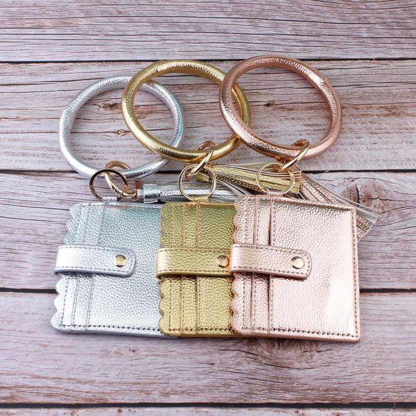 fashion square leather wallet key ring double sided card slots coin purse key chain button closure tassel keychain, Silver
fashion square leather wallet key ring double sided card slots coin purse key chain button closure tassel keychain, Silver