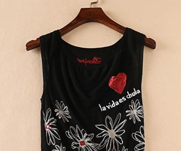 viscose blend boat neck floral print graffiti camis sleeveless knits sun tank vest, White
viscose blend boat neck floral print graffiti camis sleeveless knits sun tank vest, White