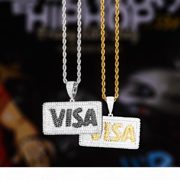 hip hop ice out zircon pendant necklace visa card gold and silver necklace for hip hop jewelry
hip hop ice out zircon pendant necklace visa card gold and silver necklace for hip hop jewelry