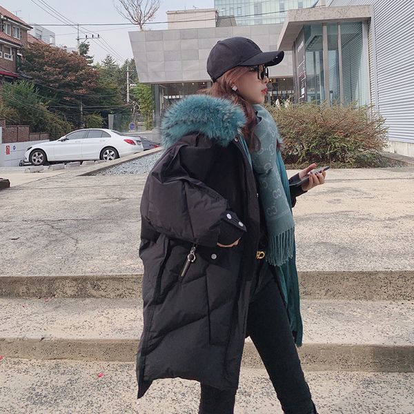 mishow 2019 winter women 90% duck down thick coat hooded fur collar zipper female fashion long down jacket mx19d8902, Black
mishow 2019 winter women 90% duck down thick coat hooded fur collar zipper female fashion long down jacket mx19d8902, Black
