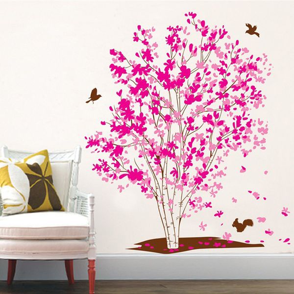 romantic pink dream tree wall sticker removable bedroom living room background art decals home decoration mural stickers
romantic pink dream tree wall sticker removable bedroom living room background art decals home decoration mural stickers