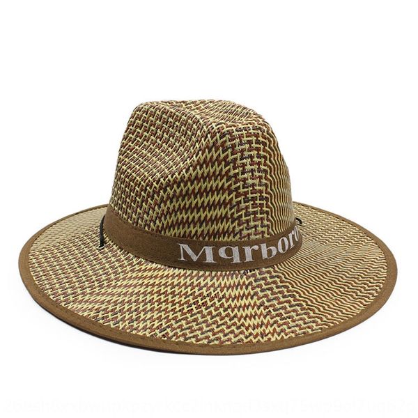 2019 straw men's cowboy sun sun large eaves outdoor sunscreen beach cowboy old man hat sunshade hat, Blue;gray
2019 straw men's cowboy sun sun large eaves outdoor sunscreen beach cowboy old man hat sunshade hat, Blue;gray