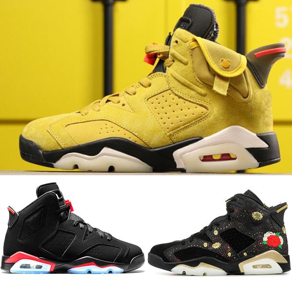 2020 new arrival sport brand youth boys basketball shoes 6 6s travis scotts yellow cny black infrared designer sneakers for men 7-13
2020 new arrival sport brand youth boys basketball shoes 6 6s travis scotts yellow cny black infrared designer sneakers for men 7-13