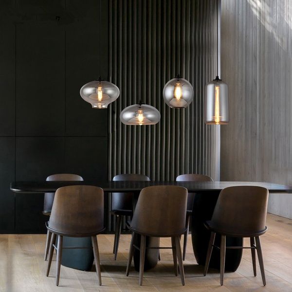 modern smoke gray glass pendant lights for living room nordic led hanglamp loft industrial hanging lamp home decor luminaire e27
modern smoke gray glass pendant lights for living room nordic led hanglamp loft industrial hanging lamp home decor luminaire e27