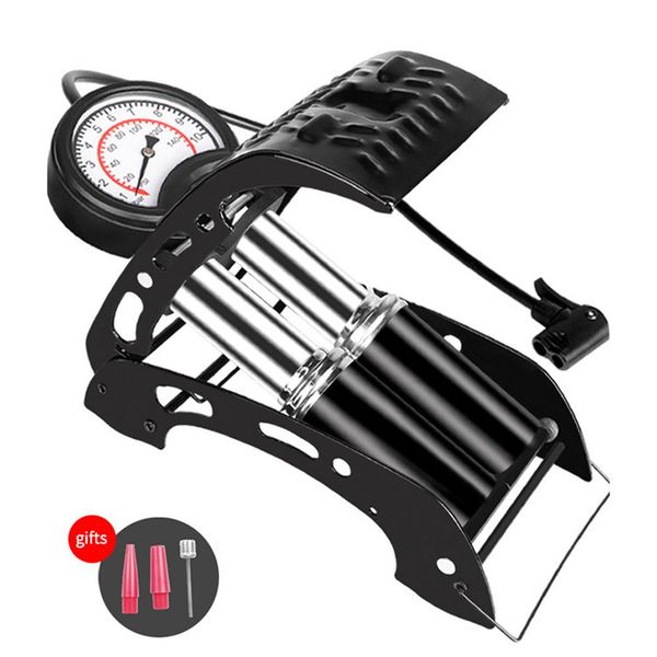 portable high-pressure foot pump 0-10 bar foot operated air pump single/double cylinder pedal floor bike inflator sale
portable high-pressure foot pump 0-10 bar foot operated air pump single/double cylinder pedal floor bike inflator sale