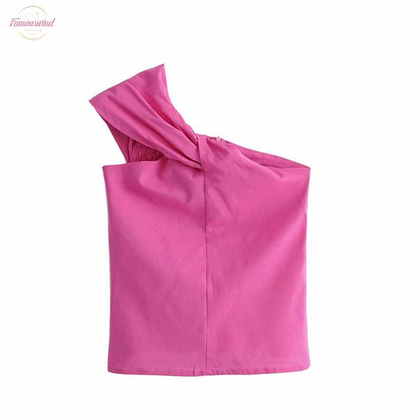 one shoulder irregular blouse shirt women summer violet shirt blouse chemise femme elegant backless ruffle blusas, White
one shoulder irregular blouse shirt women summer violet shirt blouse chemise femme elegant backless ruffle blusas, White