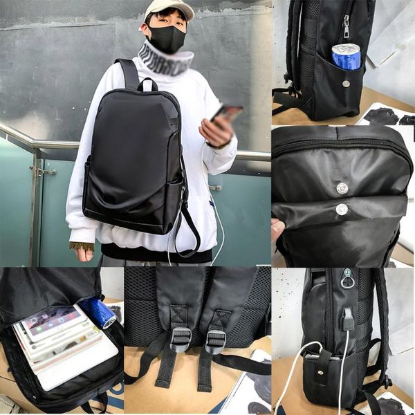 fashion school backpack neutral solid color large capacity zipper soft student bag shoulder bag with usb socket backpack simple
fashion school backpack neutral solid color large capacity zipper soft student bag shoulder bag with usb socket backpack simple