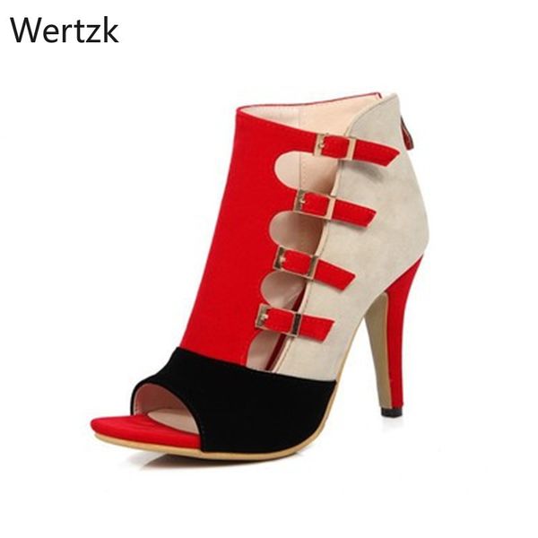 women shoes high heels gladiator shoes plus size 34-43 summer party pumps red buckle high heel shoes zip chaussure femme b314, Black
women shoes high heels gladiator shoes plus size 34-43 summer party pumps red buckle high heel shoes zip chaussure femme b314, Black