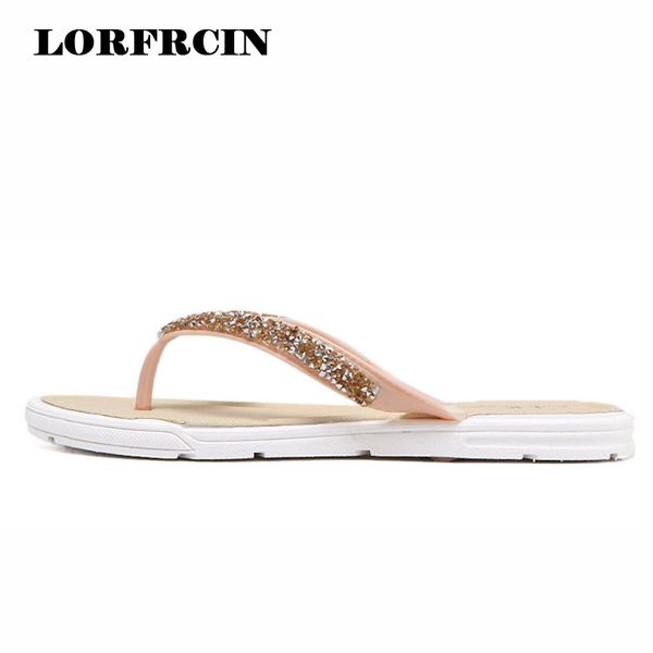 lorfrcin sandals women crystal flip flops beach sandals for woman bling flat slippers summer flats women's shoes, Black
lorfrcin sandals women crystal flip flops beach sandals for woman bling flat slippers summer flats women's shoes, Black
