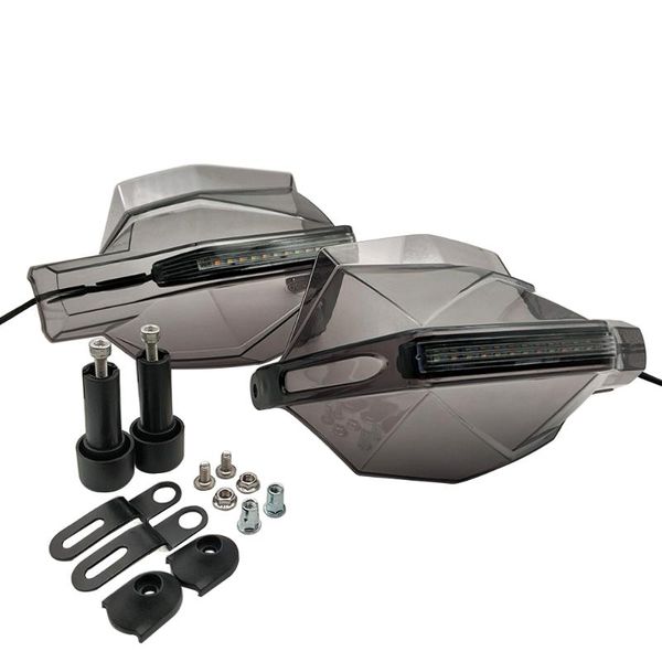 1 pair motorcycle hand guards 7/8" handlebar protector led light universal with turn signal light motocross handguards
1 pair motorcycle hand guards 7/8" handlebar protector led light universal with turn signal light motocross handguards