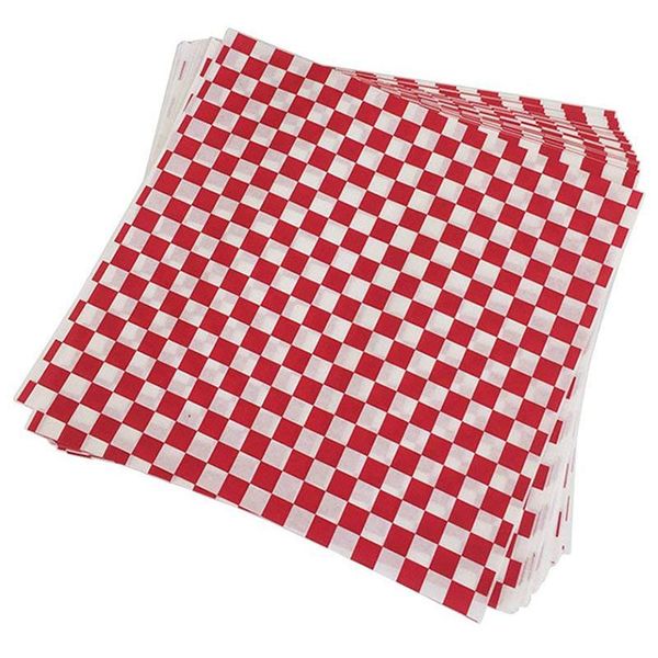 100 pcs checkered deli candy basket liner wrap papers, fat repellent, sandwich burger packing, red and white
100 pcs checkered deli candy basket liner wrap papers, fat repellent, sandwich burger packing, red and white