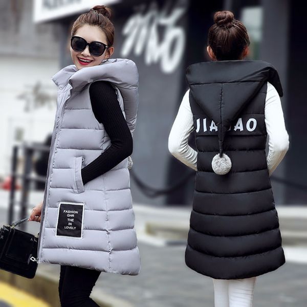 2019 winter sleeveless basics pattern down jacket women ultra light duck down warm female coat female outwear, Black
2019 winter sleeveless basics pattern down jacket women ultra light duck down warm female coat female outwear, Black