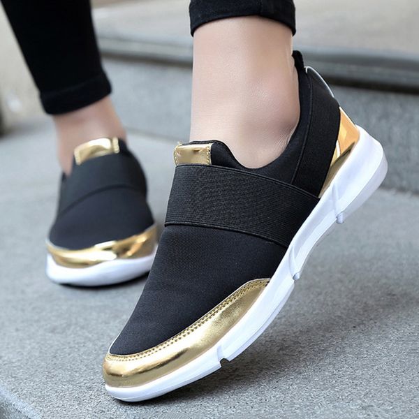 2020 new women shoes lightwieght loafers women flats shoes woman sneakers stretch fabric casual ladies ing, Black
2020 new women shoes lightwieght loafers women flats shoes woman sneakers stretch fabric casual ladies ing, Black