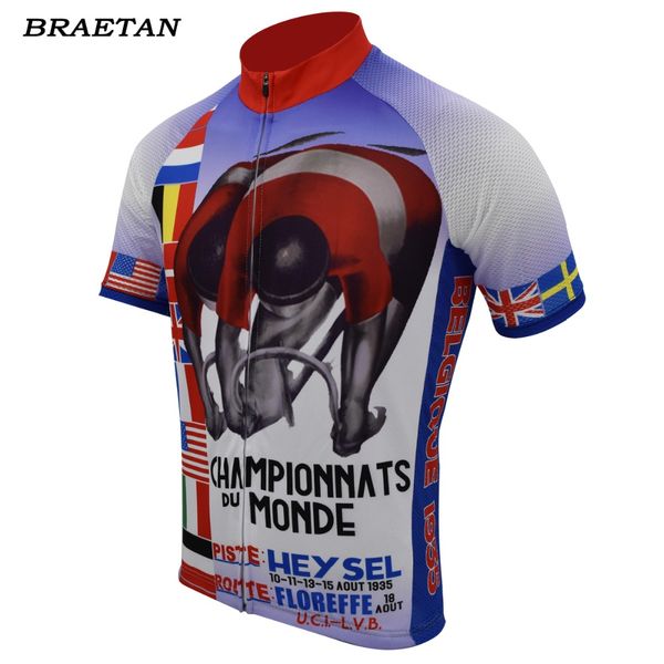 2018 cycling jersey summer short sleeve national bike wear red blue jersey road cycling clothing maillot braetan, Black;red
2018 cycling jersey summer short sleeve national bike wear red blue jersey road cycling clothing maillot braetan, Black;red