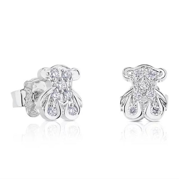 zoudky new 100% 925 sterling silver cute spain bear earring 015913100 fashion simple women's original jewelry birthday gifts, Golden;silver
zoudky new 100% 925 sterling silver cute spain bear earring 015913100 fashion simple women's original jewelry birthday gifts, Golden;silver