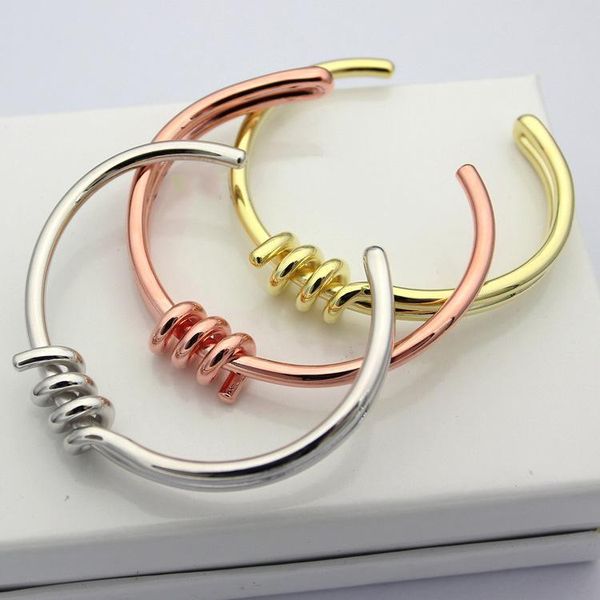 2020 designer accessories wholesale women's opening u-shaped knot bracelet asian gold version tie simple bracelet, Black
2020 designer accessories wholesale women's opening u-shaped knot bracelet asian gold version tie simple bracelet, Black