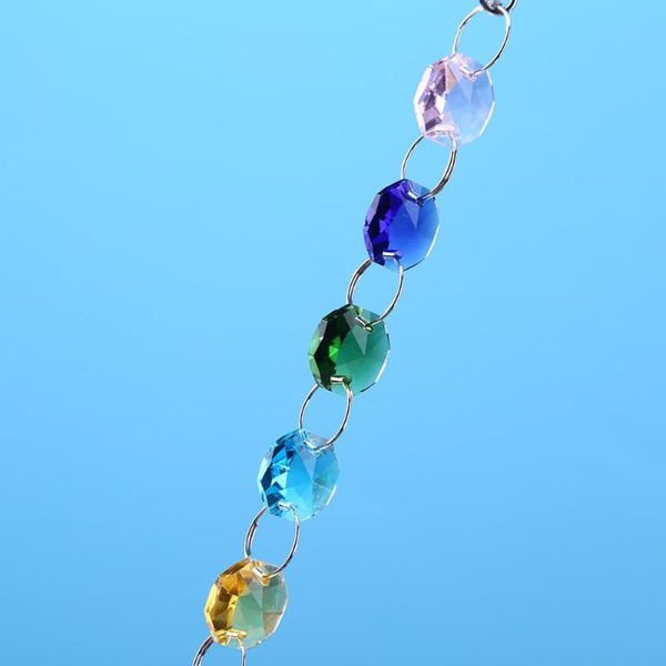 diy hanging water drop colorful light string octagonal beads crystal suncatcher pendant drop home garden decorative ornament
diy hanging water drop colorful light string octagonal beads crystal suncatcher pendant drop home garden decorative ornament