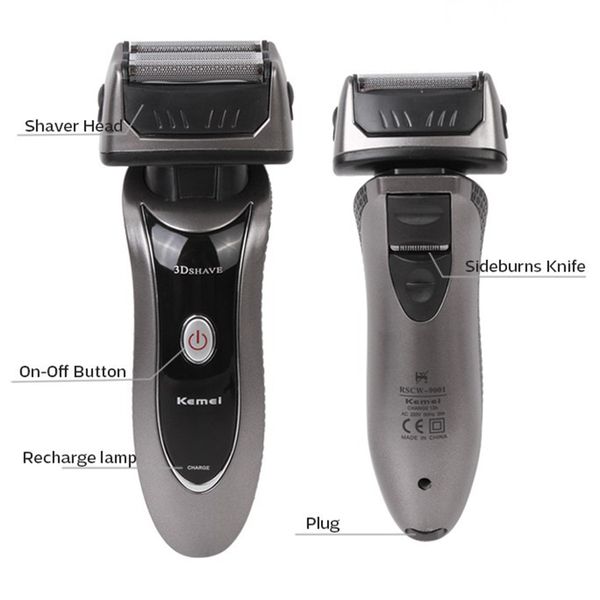 kemei rechargeable electric shaver 3d beard shaver men shaving machine trimmer barbeador face care
kemei rechargeable electric shaver 3d beard shaver men shaving machine trimmer barbeador face care