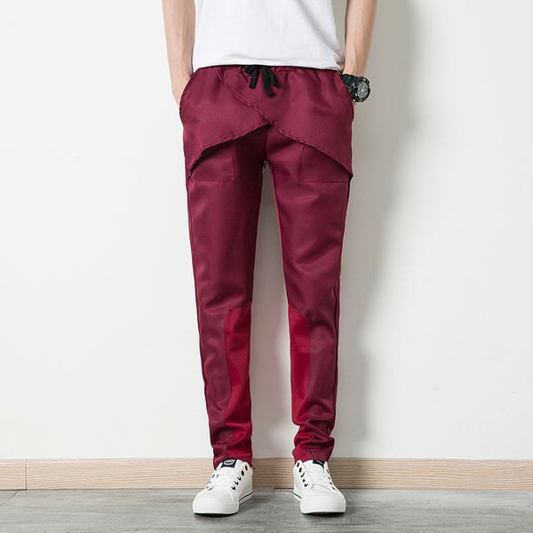men pockets sweatpants solid color pantalon casual trousers men clothes 2019 joggers pants man fashion tight pencil pants, Black
men pockets sweatpants solid color pantalon casual trousers men clothes 2019 joggers pants man fashion tight pencil pants, Black