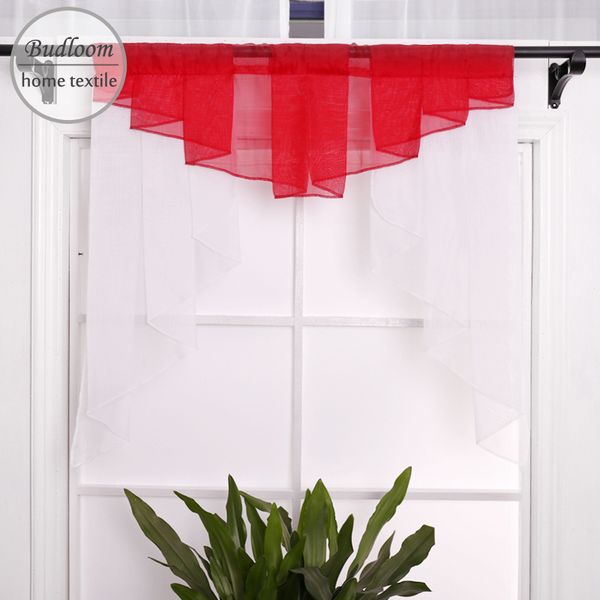 budloom modern style kitchen valance curtains tulle color pleated short curtains for small window balcony door valance
budloom modern style kitchen valance curtains tulle color pleated short curtains for small window balcony door valance