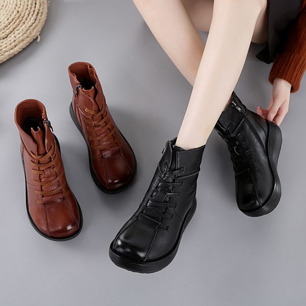 women boots high heels women's shoes autumn leather booties winter footwear australia clogs platform round toe boots-women, Black
women boots high heels women's shoes autumn leather booties winter footwear australia clogs platform round toe boots-women, Black