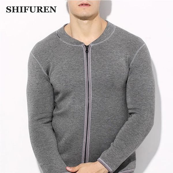 shifuren men's long johns winter thermal underwear thicken fleece inside velvet warm undershirts with zipper plus size l-xxl, Black;brown
shifuren men's long johns winter thermal underwear thicken fleece inside velvet warm undershirts with zipper plus size l-xxl, Black;brown