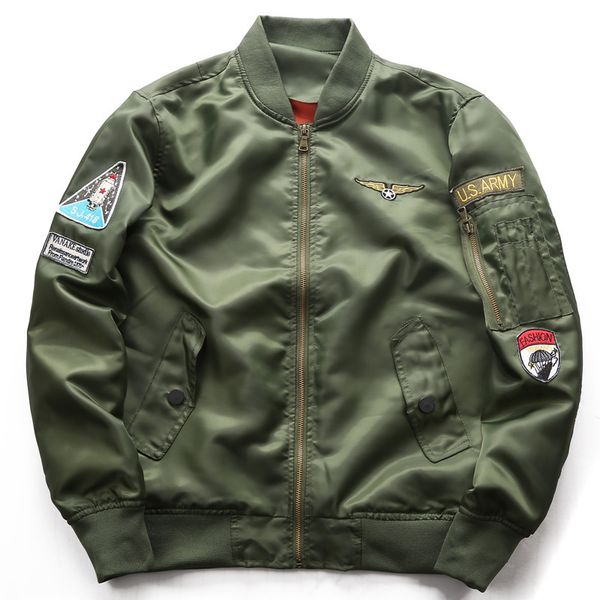 mens designer city military air force no. 1 jacket jacket tide autumn clothes, Black;brown
mens designer city military air force no. 1 jacket jacket tide autumn clothes, Black;brown